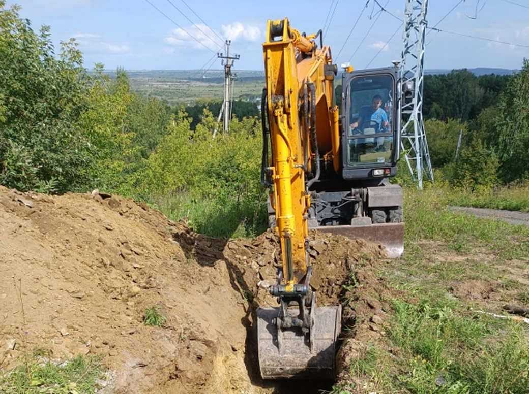 Ремонтные работы магистрального водовода по ул. Рекордная