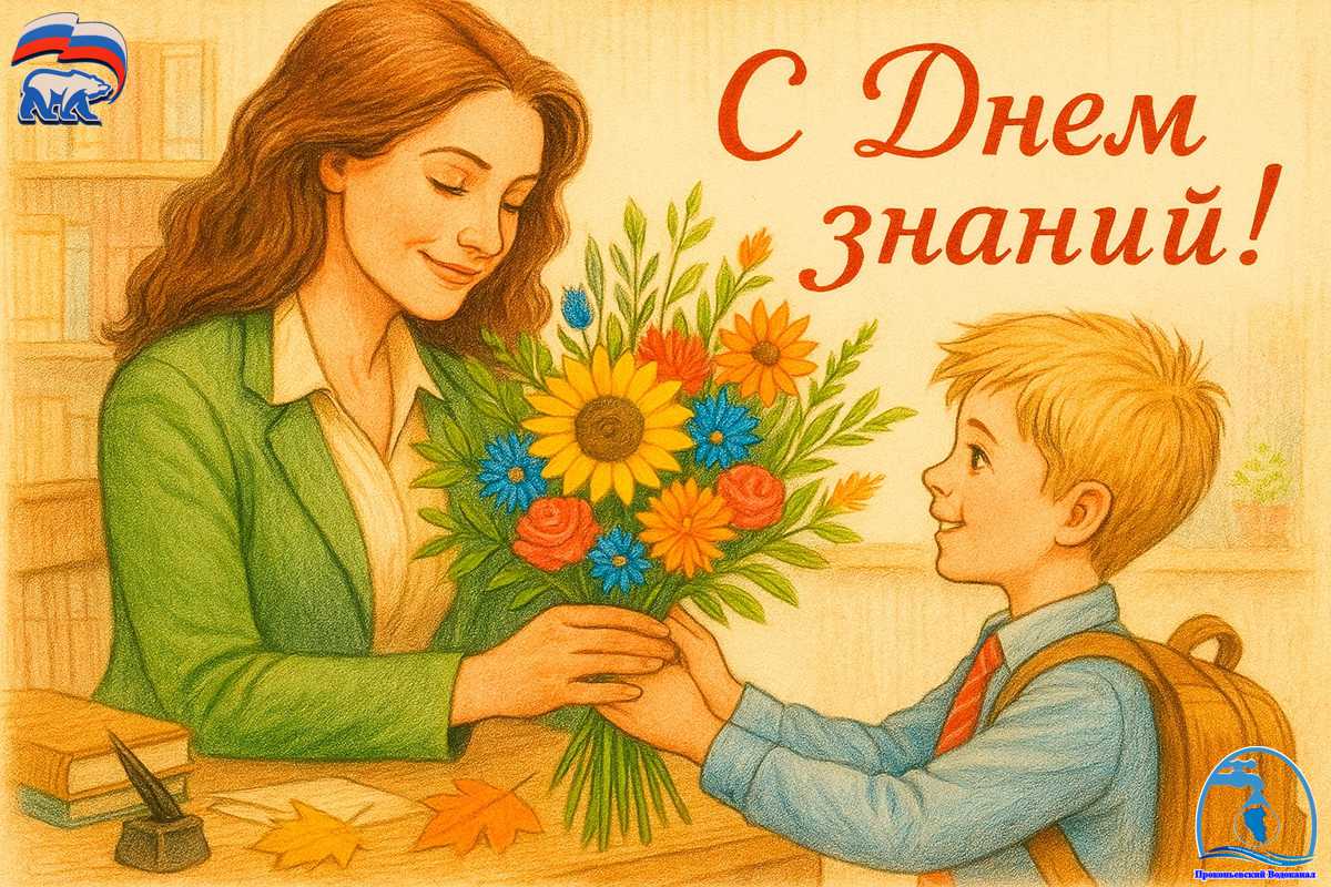 Поздравление генерального директора c Днём знания!