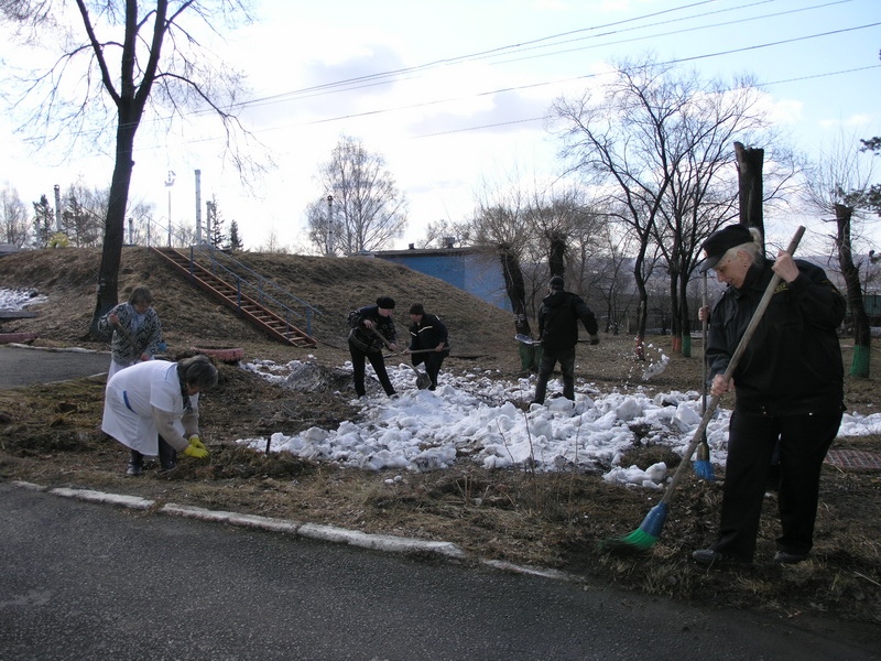 Прокопьевский Водоканал принял участие в очередном субботнике