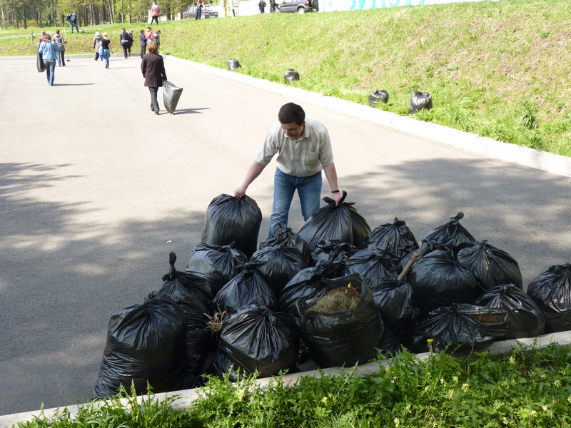 Прокопьевский Водоканал принял участие во Всекузбасском субботнике