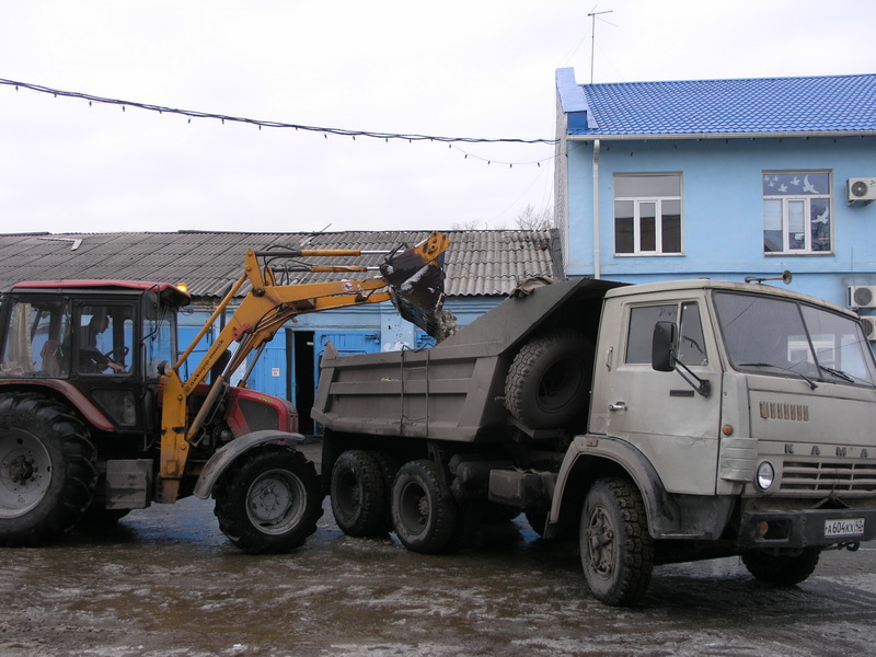 Прокопьевский Водоканал принял участие в субботнике по уборке снега