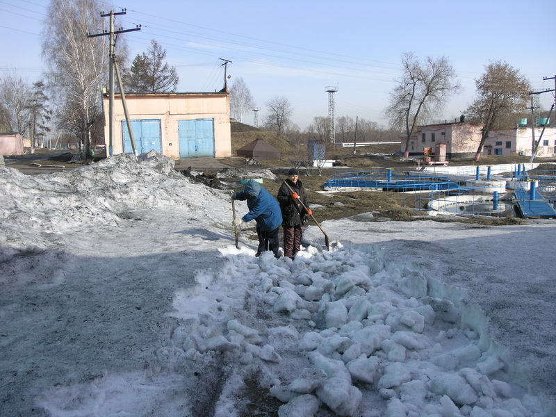 Прокопьевский Водоканал принял участие в очередном субботнике