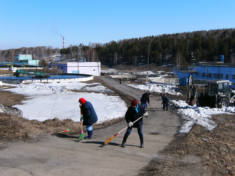 Прокопьевский Водоканал принял участие в очередном субботнике