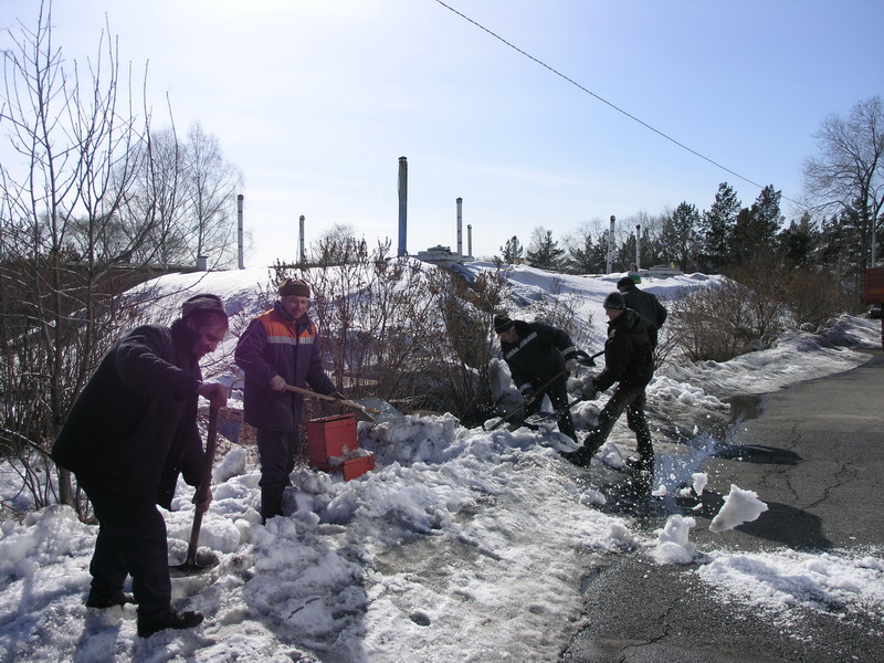 Прокопьевский Водоканал принял участие в очередном субботнике