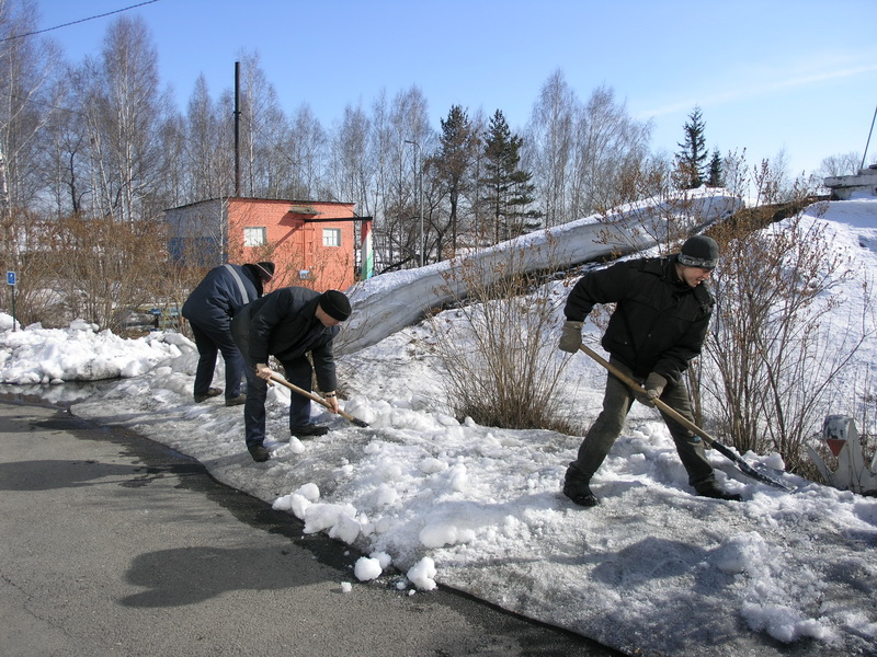 Прокопьевский Водоканал принял участие в очередном субботнике