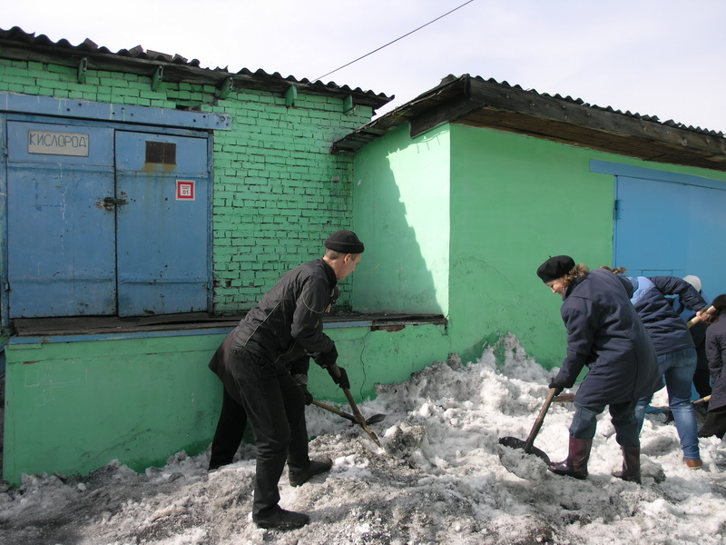 Прокопьевский Водоканал принял участие в очередном субботнике
