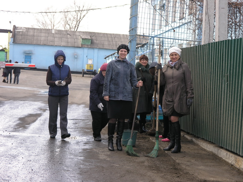 Управление Водоканала вышло на субботник 