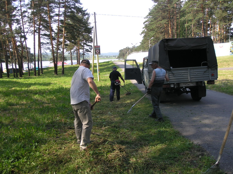 Участие в благоустройстве Зенковского парка