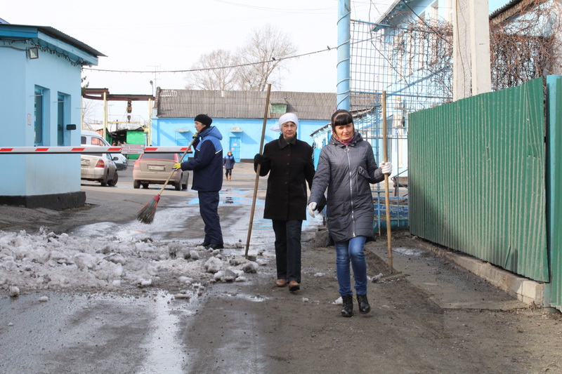 Прокопьевский Водоканал принял участие субботнике